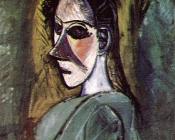 巴勃罗毕加索 - bust of a demoiselle d'avignon